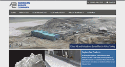 Desktop Screenshot of americanborate.com